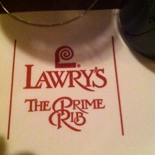 Photo taken at Lawry&#39;s The Prime Rib by M. N. on 12/22/2010