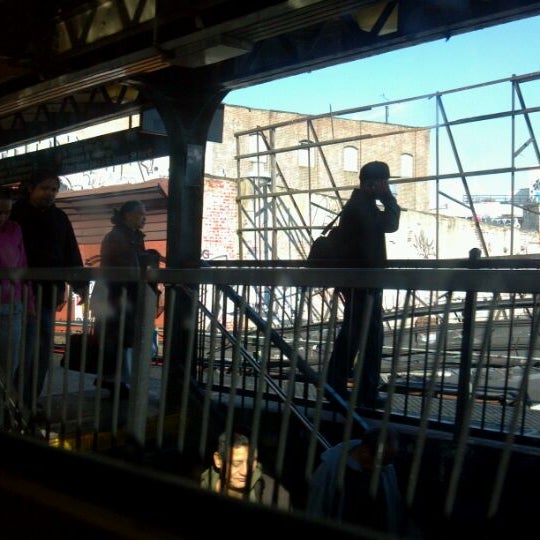 Photo taken at MTA Subway - M Train by Rekless R. on 11/2/2011