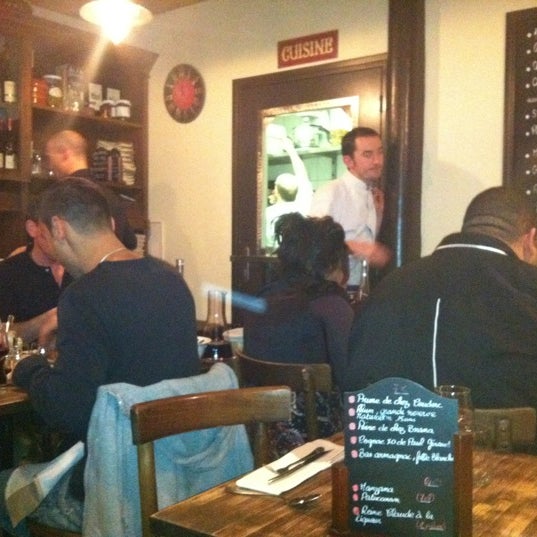Photo taken at Restaurant Le Grand Pan by Christopher E. on 12/12/2011