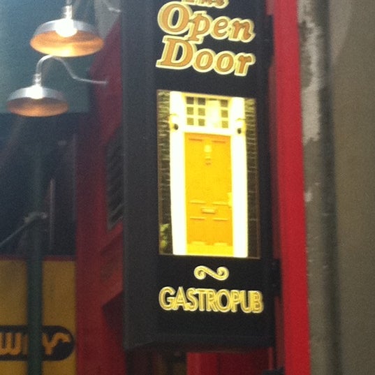 Photo taken at Open Door Gastropub by Natascha H. on 7/21/2011