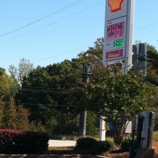Photo taken at Shell by Jamison F. on 10/23/2011