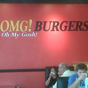 Photo taken at OMG! Burgers by Matt28800 @. on 3/5/2011