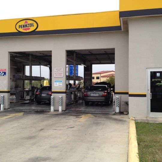 Drive-through service and synthetic blend motor oil makes this a  great place to get the car serviced.