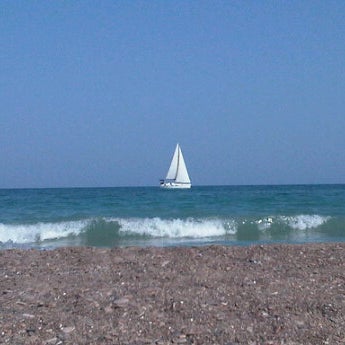 Снимок сделан в Playa de Almarda пользователем Amparo N. 8/17/2011