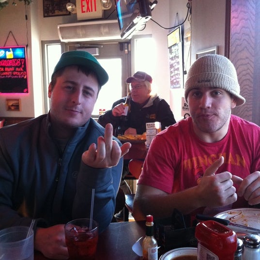 Photo taken at The Rail Station Bar and Grill by Ryan C. on 1/8/2012