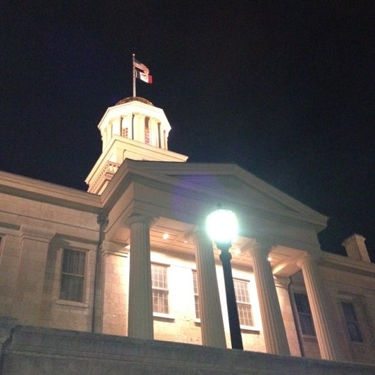 The Pentacrest College Quad in Iowa City