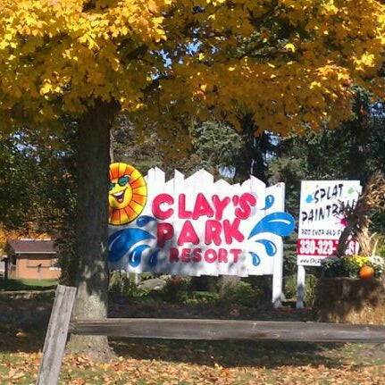 Photo taken at Clay&#39;s Park Resort by Amy B. on 10/8/2011