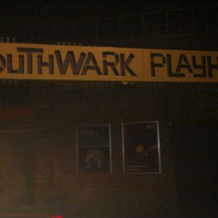 Photo taken at Southwark Playhouse by Charlie E. on 1/2/2012