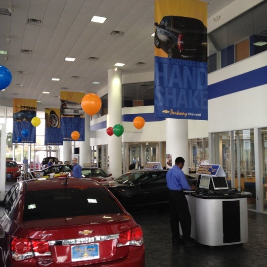 Photo taken at Parkway Chevrolet by Forbes D. on 11/19/2011