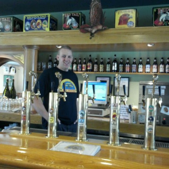 Photo taken at Mendocino Brewing Ale House by Gary K. on 10/20/2011