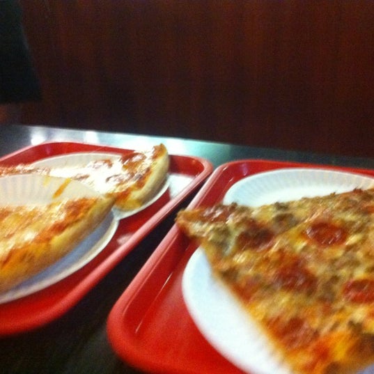 Photo taken at Joe&#39;s New York Pizza by Heather F. on 6/14/2012