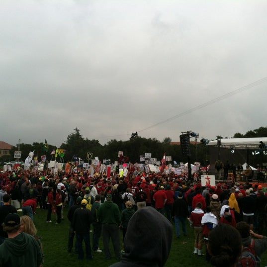 Photo taken at ESPN College GameDay by Jackie C. on 11/12/2011