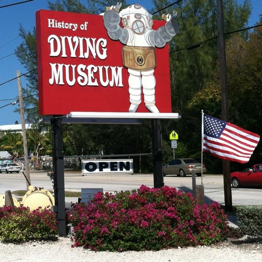 Photo taken at History of Diving Museum by Megan S. on 4/7/2012