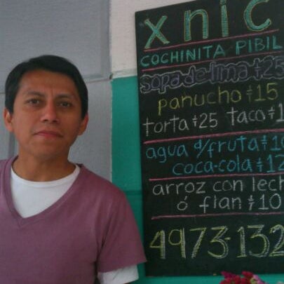 Photo taken at Xnic Cochinita by Vladimir V. on 5/8/2012