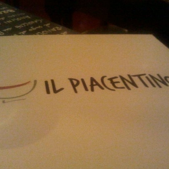Photo taken at Il Piacentino by Alex V. on 1/4/2012