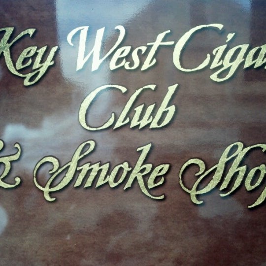 Photo taken at Key West Cigar Club &amp; Smoke Shop by Nathan on 8/2/2012