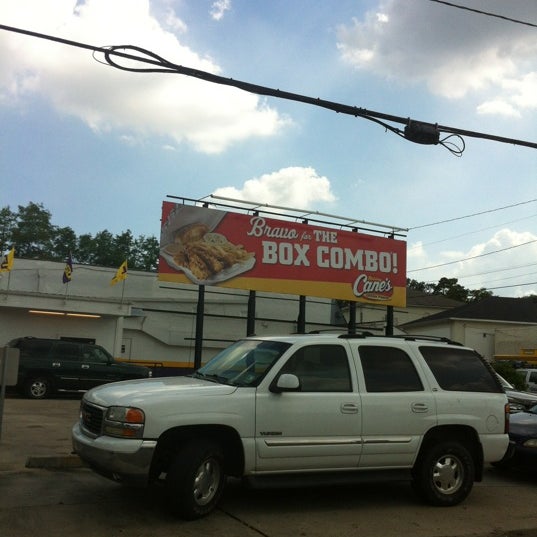 Photo taken at Raising Cane&#39;s Chicken Fingers by Kendrick B. on 5/3/2012