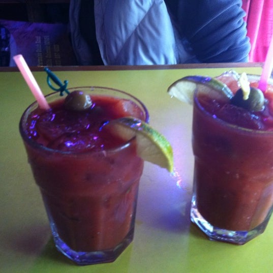 Bloody mary's and a good breakfast!
