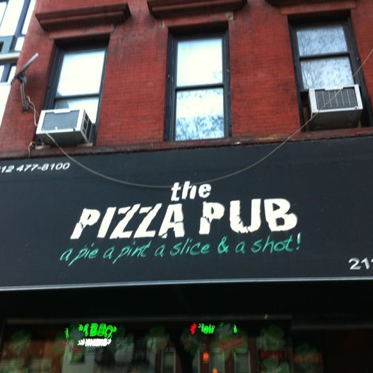 The Pizza Pub (Now Closed) Gramercy Park 294 3rd Ave