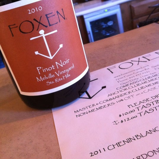Photo taken at Foxen Winery &amp; Vineyard by Doug d. on 9/1/2012