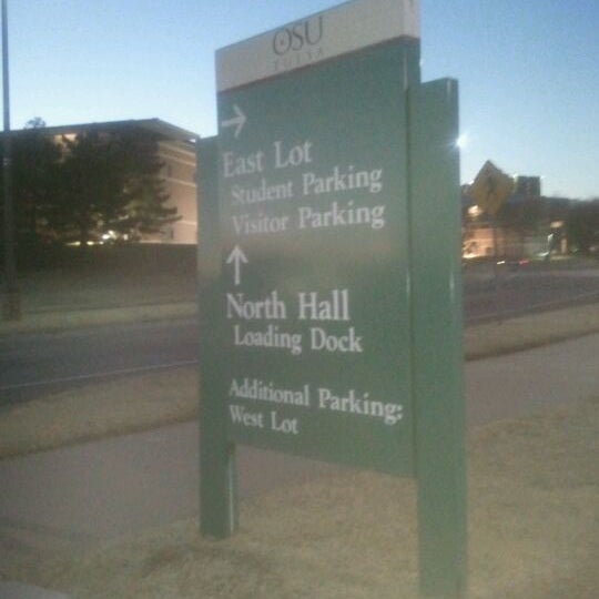 Photo taken at Oklahoma State University - Tulsa (OSU-Tulsa) by Aeron T. on 2/25/2012