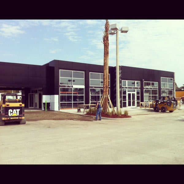 The new Mini showroom is almost complete! What do you think of the all black building?