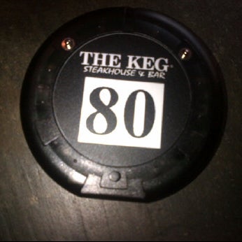 Photo taken at The Keg Steakhouse + Bar - Burlington by Fábio F. on 5/13/2012