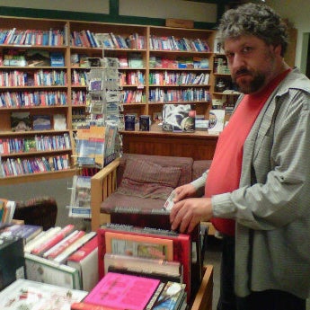 Photo taken at Gibson&#39;s Bookstore by Christine G. on 9/22/2011