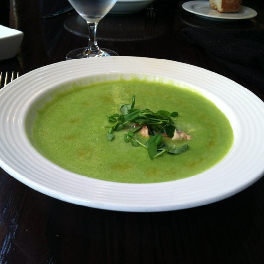 Pea soup = one of the best soups I've ever had.