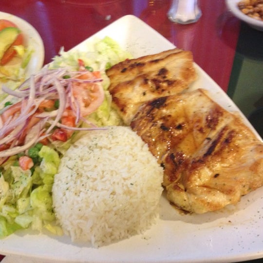 Photo taken at Emelina&#39;s Peruvian Restaurant by Danielle B. on 4/14/2012