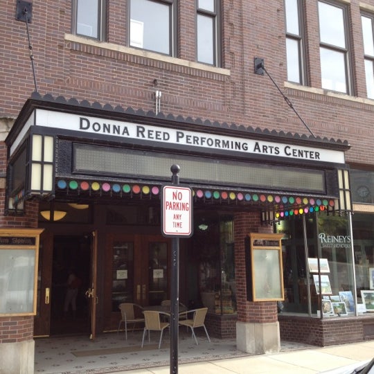 A beautiful theatre in Denison, Iowa. Be sure to check out their mini museum for Donna Reed!