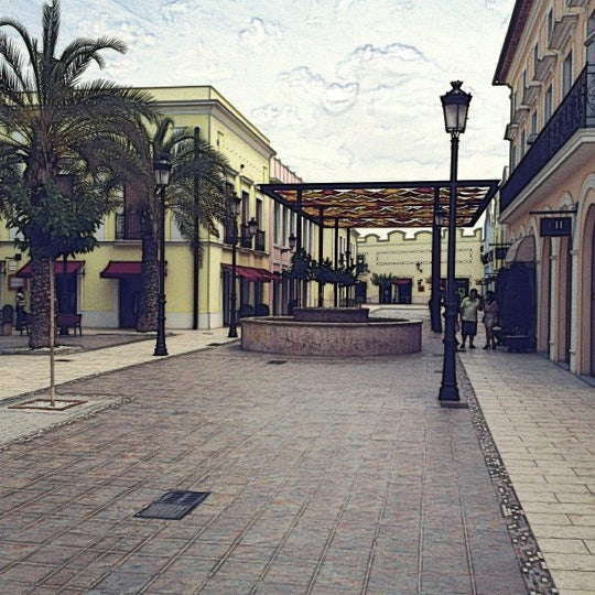 Photo taken at La Noria Outlet Shopping by Sergi B. on 5/19/2012