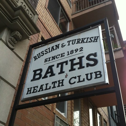 Photo taken at Russian &amp; Turkish Baths by Anthony A. on 4/15/2012