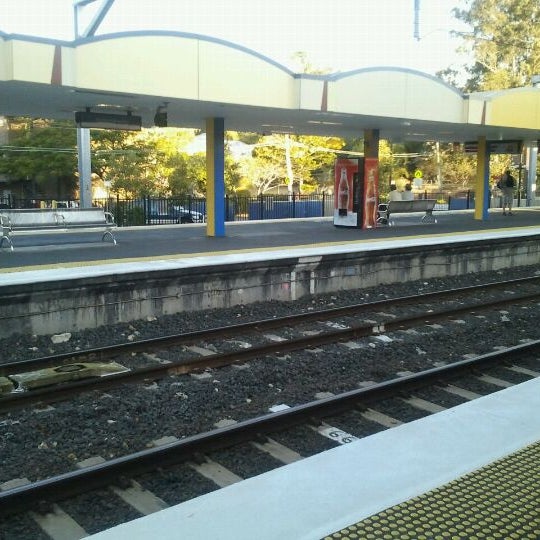 Indooroopilly Railway Station Train Station in Indooroopilly