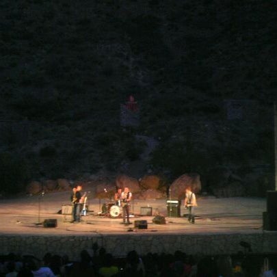 Photo taken at McKelligon Canyon Pavilion &amp; Amphitheatre by Veronica on 6/8/2012