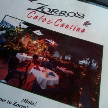 Photo taken at Zorro&#39;s Cafe &amp; Cantina by Kari Z. on 6/17/2011