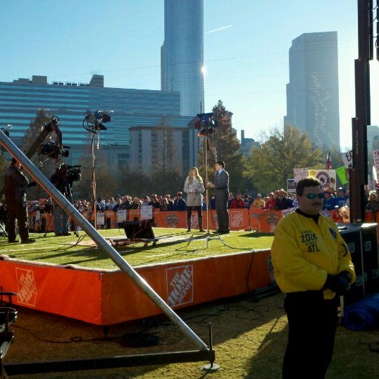 Photo taken at ESPN College GameDay by Patrick P. on 12/3/2011