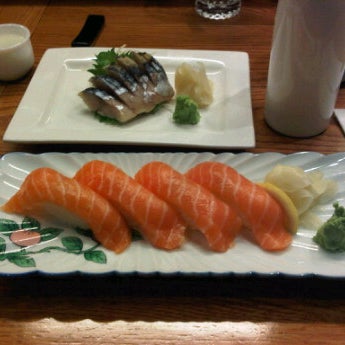 Photo taken at East Japanese Restaurant by Pam G. on 2/10/2012