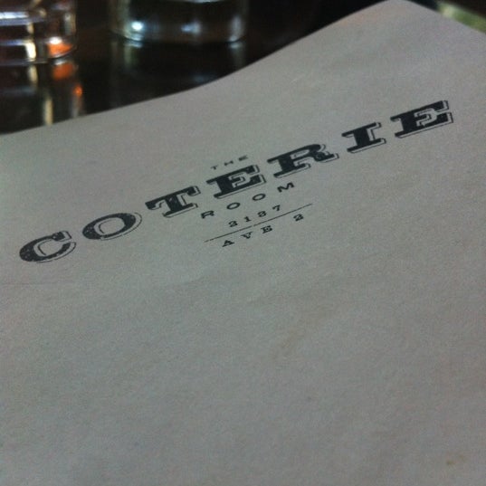 Photo taken at The Coterie Room by Ya G. on 7/9/2012