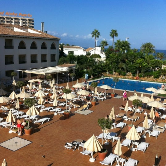 Photo taken at Hotel Mac Puerto Marina by R on 9/2/2012