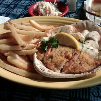 Photo taken at Billy&#39;s Chowder House by Kim on 9/4/2011