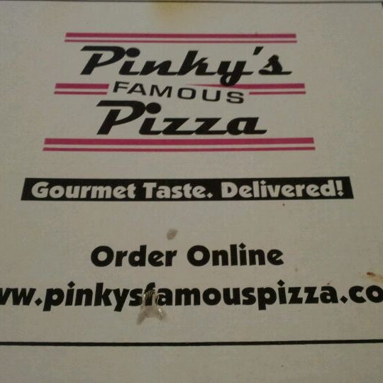 Photo taken at Pinky&#39;s Famous Pizza by Richard B. on 4/14/2012