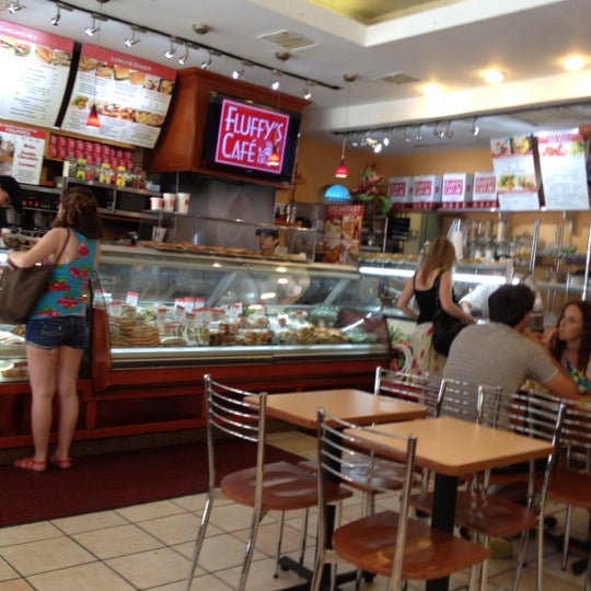 รูปภาพถ่ายที่ Fluffy&#39;s Cafe &amp; Pizzeria โดย Andrea H. เมื่อ 7/6/2012