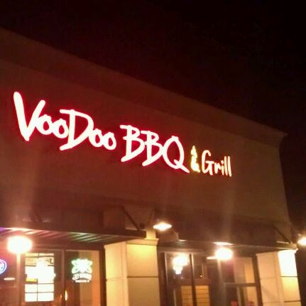 Photo taken at VooDoo BBQ &amp; Grill by Chad A. on 10/31/2011