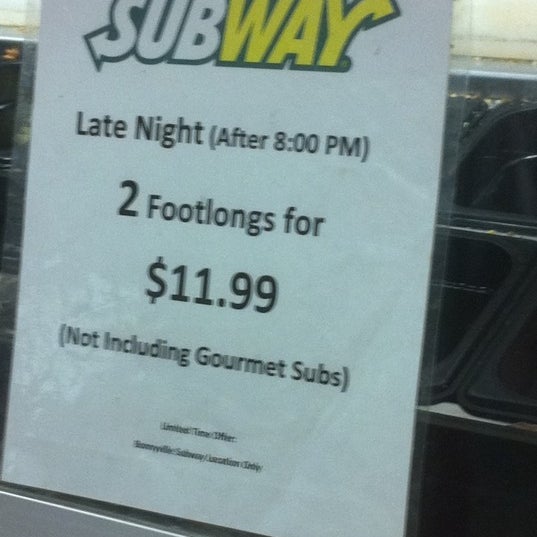 Subway Tips Sign Subway - 1 tip from 30 visitors