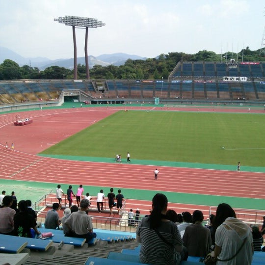 博多の森陸上競技場 Hakatanomori Athletic Stadium Track Stadium