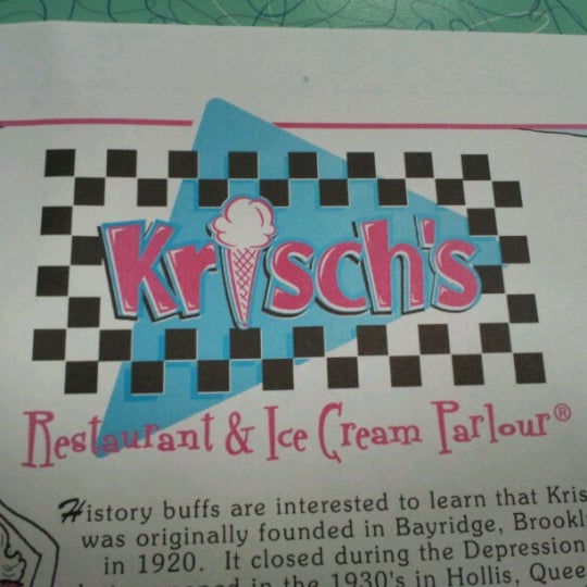 Das Foto wurde bei Krisch&#39;s Restaurant &amp; Ice Cream Parlour von Ryan O. am 7/16/2012 aufgenommen