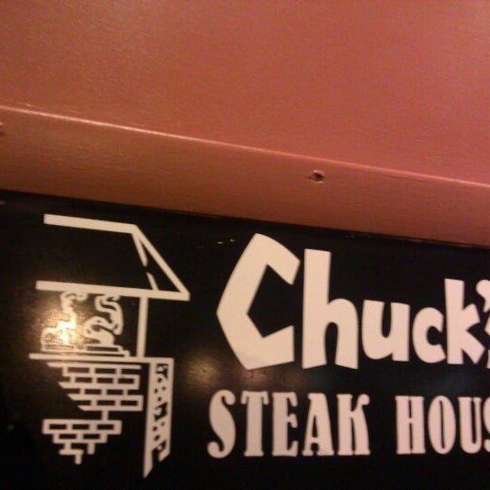 Photo taken at Chuck&#39;s Steakhouse &amp; Margaritagrill by Shawn T. on 12/8/2011