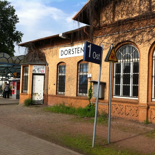 Photo taken at Bahnhof Dorsten by Andreas R. on 6/28/2012