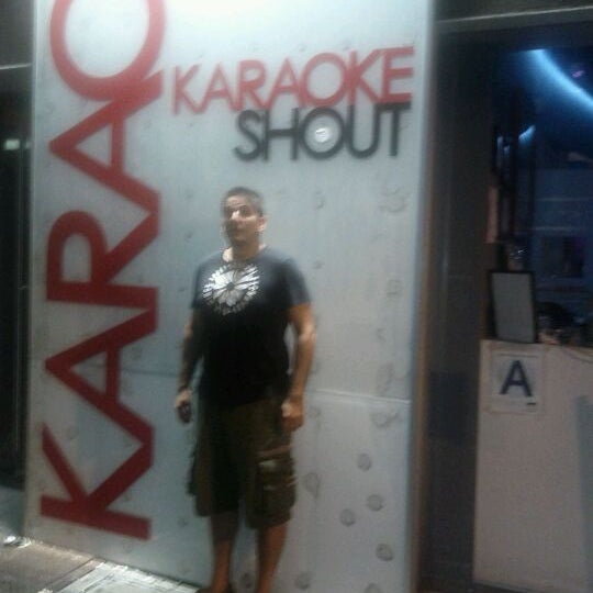 Photo taken at Karaoke Shout by Makis on 9/25/2011